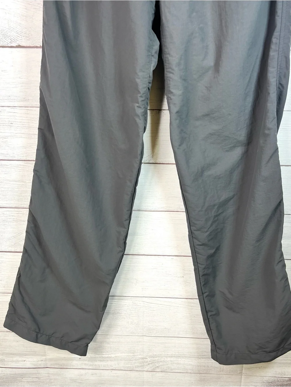 Prana Mens Gray Belted Pants Vintage Y2K Cargo Gorpcore Hiking Size L